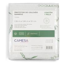 Protetor De Colchão Camesa Bamboo Blend Casal Silencioso