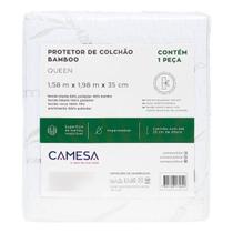Protetor De Colchão Camesa Bamboo Blend Silencioso Queen