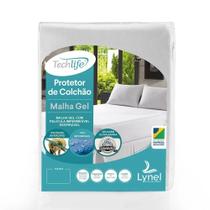 Protetor de Colchão Casal 138x188 TechLife Lynel Impermeável Protetor de Colchão Casal 138x188 TechLife Lynel Impermeável