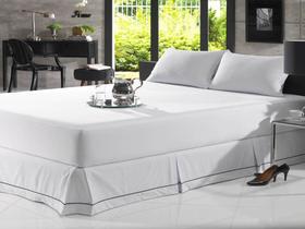 Protetor de colchão casal impermeável laminado Techlife Lynel
