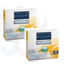 Protetor De Colchão Descartável Higifral G 150x80cm 2 pacotes - 10 unidades Protetor De Colchão Descartável Higifral G 150x80cm 2 pacotes - 10 unidades