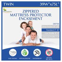 Protetor de Colchão Four Seasons Essentials Solteiro Impermeável Protetor de Colchão Four Seasons Essentials Solteiro Impermeável