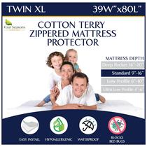 Protetor de colchão Four Seasons Essentials Twin XL tamanho