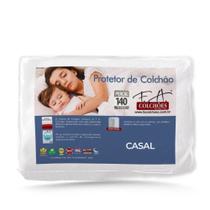 Protetor de Colchão Impermeável 140 Fios Casal 138x188x36cm