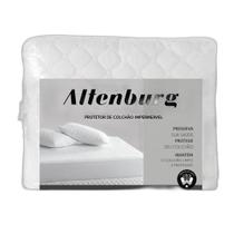 Protetor de Colchão Impermeável Altenburg Toque Acetinado Branco