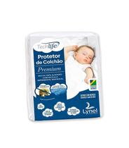 Protetor de colchão Impermeável Baby Lynel Branco