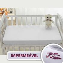 Protetor De Colchão Impermeável Berço 70x130x20 - Kacyumara Protetor De Colchão Impermeável Berço 70x130x20 - Kacyumara