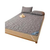 Protetor De Colchão Impermeável Com Almofada Acolchoada E Faixa Elástica Para Cama De Solteiro Ou