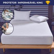 Protetor De Colchão Impermeável King Com Elástico Protec Capa Protetora Antialérgica