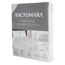Protetor De Colchão Impermeável Malha Solteiro - Branco - Kacyumara