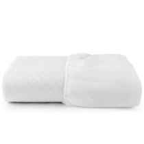 Protetor de Colchão Impermeável Matelado Branco para Cama Box Solteiro-635 Protetor de Colchão Impermeável Matelado Branco para Cama Box Solteiro-635