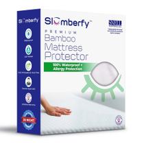 Protetor de colchão impermeável Slumberfy Viscose Bamboo Queen