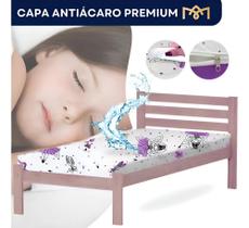 Protetor De Colchão Impermeável Solteiro Antiácaro Antialérg Protetor De Colchão Impermeável Solteiro Antiácaro Antialérg