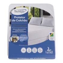 Protetor de Colchão Impermeável Solteiro Lynel (90x190x25cm) - Tech Life Premium