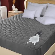 Protetor de colchão impermeável Utopia Bedding Twin Grey