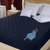 Protetor de colchão impermeável Utopia Bedding Twin Navy
