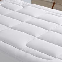 Protetor de Colchão King Size Box Pillow Top Capa Acolchoada Colchonete Micropercal 400 Fios