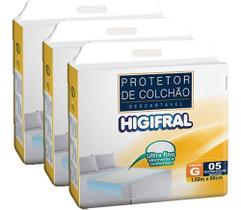 Protetor De Colchão Lençol Descartável Geriatrico Higifral