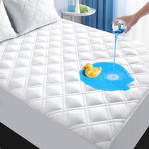 Protetor de colchão MEELUS Twin Waterproof Respirável Branco Protetor de colchão MEELUS Twin Waterproof Respirável Branco