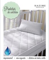 Protetor de Colchão para Berço HAZIME - 70x130cm - Impermeável e Anti-alérgico