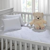 Protetor De Colchão Para Mini-Cama Impermeável Tecebem Branco