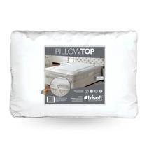 Protetor De Colchão Pillow Top Solteiro - 90x190x4cm Trisoft