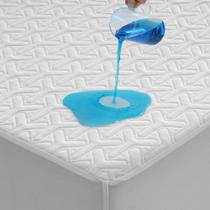 Protetor de colchão premium impermeável Twin XL Capa de colchão para dormitório universitário, tecido 5D, macio e respirável, de 8" a 21", sem vinil, antiderrapante e resistente ao desgaste (3 em 1, Twin XL)