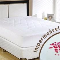Protetor De Colchão Queen e travesseiro Impermeável Colchão