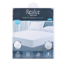 Protetor De Colchão Queen Impermeável 1,60 x 2,00 x 40 Cm