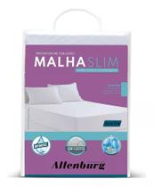 Protetor de Colchão Queen Impermeável Malha Slim Branco 1,60m x 2,00m Altenburg