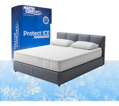 Protetor de Colchão Queen Master Comfort Ice Branco Liso Impermeável