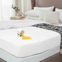 Protetor de Colchao Queen Size Ajustável 160cx2,00 Branco Camesa