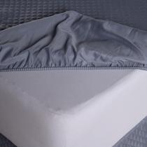 Protetor de Colchão Queen + Travesseiro Siliconado C/ Capa Impermeável