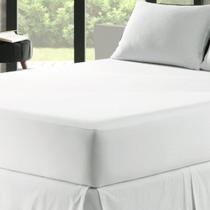 Protetor De Colchão Solteiro Malha Impermeável 90x190x30cm Branco Protetor De Colchão Solteiro Malha Impermeável 90x190x30cm Branco