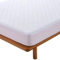 Protetor De Colchão Solteiro Matelado Jolitex Branco 90x190 cm