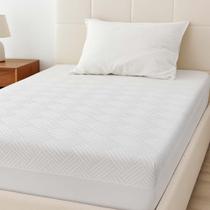 Protetor de Colchao Ultra Cool Solteiro 1,00 X 2,00 + 30cm Branco