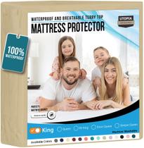 Protetor de colchão Utopia Bedding King Size Waterproof