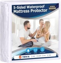 Protetor de colchão Utopia Bedding Waterproof Twin XL Size Protetor de colchão Utopia Bedding Waterproof Twin XL Size