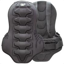 Protetor De Coluna Cervical Costas Para Bike Motociclista Articulado Moto Motocross