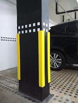 Protetor de coluna para Garagem 80 cm altura - Amarela