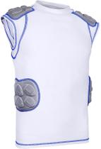 Protetor de costela de futebol Exxact Sports Defender Adult White XL