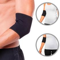 Protetor de Cotovelo Compressão Elástica Neoprene Esportiva Protetor de Cotovelo Compressão Elástica Neoprene Esportiva