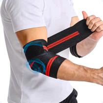 Protetor De Cotovelo Epicondilite Faixa Ortopédica Ajustável