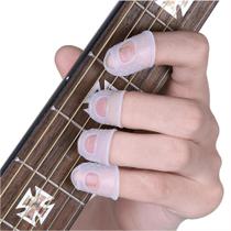 Protetor De Dedo Dedeira Para Tocar Violão Guitarra Viola