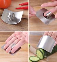 Protetor de Dedos C/ Anéis Para Corte em Cozinha Inox