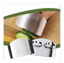 Protetor de dedos para cortar alimentos aço inoxidável Protetor de dedos para cortar alimentos aço inoxidável