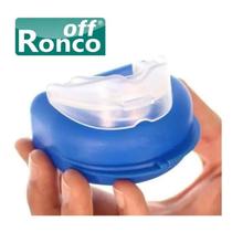 Protetor De Dente Para Ronco E Bruxismo Ronco Off Original Molde Bucal Ajustável Silicone Confortável