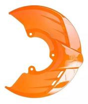 Protetor De Disco De Freio Dianteiro Br Parts - 275Mm - Laranja (Plastico, Nao Acompanha O Suporte)