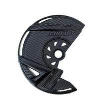 Protetor De Disco Dianteiro Crf250 Xre300 Carbon Preto Protetor De Disco Dianteiro Crf250 Xre300 Carbon Preto