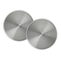 Protetor de drenagem de chuveiro OXO Good Grips em aço inoxidável Protetor de drenagem de chuveiro OXO Good Grips em aço inoxidável